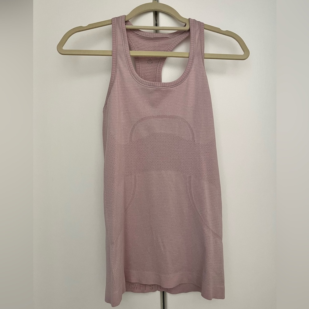 Lululemon swiftly tank top size 4